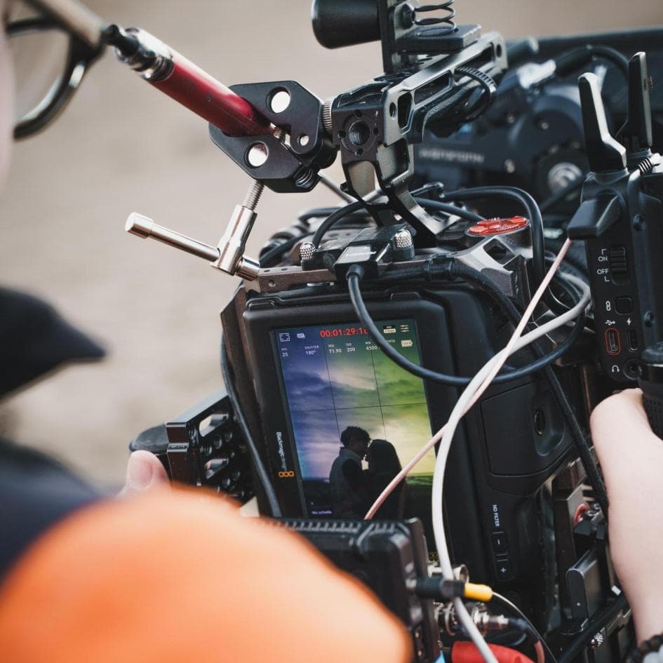 Blackmagic camera sul set
